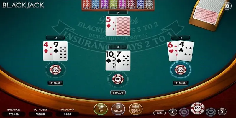 Blackjack là game bài được đông đảo người chơi yêu thích