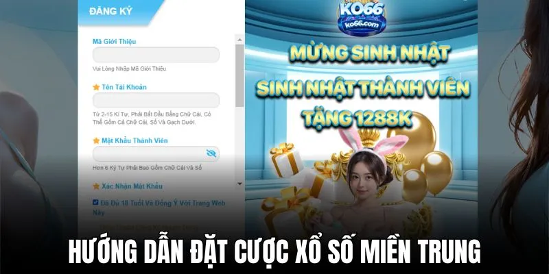 Đăng ký tài khoản Ko66 để đặt cược nhanh chóng